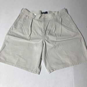 Polo Ralph‎ Lauren Chino Shorts Men's Size 35 Pleated Front